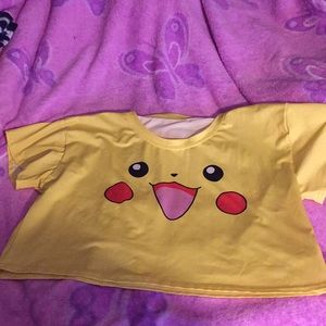 Pikachu crop top ☀️Price is firm